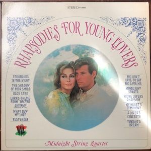 Midnight String Quartet Rhapsodies For Young Lovers Vinyl Lp '66